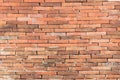 Close-up red brick wall