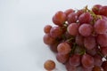 Close-up of red bunch of grapes Royalty Free Stock Photo