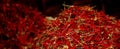 Close Up Of Red Dried Chili Flakes Food Background Royalty Free Stock Photo