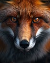 Close-Up of Red Foxs Face Royalty Free Stock Photo