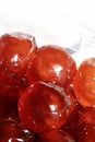 Close up of Red Glace Cherries Fruits Royalty Free Stock Photo