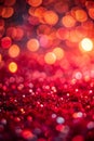 Close-Up Red Gradient Background with Blur Style Royalty Free Stock Photo