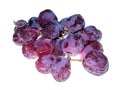 Close up a red grape are withered Royalty Free Stock Photo