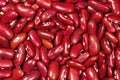 Close up red kidney bean texture background Royalty Free Stock Photo