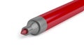 Close-up of red marker Royalty Free Stock Photo