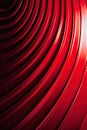 Close Up of Red Wallpaper With Wavy Lines