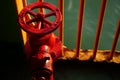 Close up red water hydrant Royalty Free Stock Photo