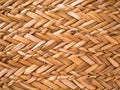 Close up reed mats pattern, as a background Royalty Free Stock Photo