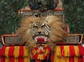 Close Up Reog Ponorogo`s Mask