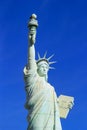 Close up of Replica of Statue of Liberty, New York - New York ho Royalty Free Stock Photo