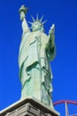 Close up of Replica of Statue of Liberty, New York - New York ho Royalty Free Stock Photo