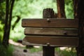 Close-up Of Retreat Directional Arrow Sign Pole On Beach Royalty Free Stock Photo