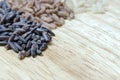 Close up rice berry Royalty Free Stock Photo