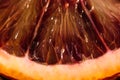 Close-up of ripe juicy Sicilian Blood oranges Royalty Free Stock Photo