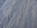 Rippled, worn and weathered gritstone rock surface Royalty Free Stock Photo