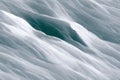 Close-up of rippled white natural fur silk fabric texture background. Suede leather chamois delicate fabric textile