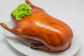 Close-up roast peking duck & x28;Whole Duck& x29; Royalty Free Stock Photo