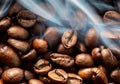 Close up Roasted Coffee beans