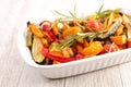 Roasted vegetable and tyme Royalty Free Stock Photo