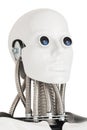 Close-up of robot head