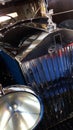Close up on Rolls Royce front Royalty Free Stock Photo