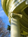 Close-up of the rotunda of Fitzroy Gardens