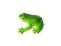 Green frog toy.