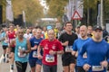 Close Up Of Runners At The Amsterdam Marathon The Netherlands 2019