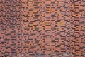 Rust coloured facade of a modern building Royalty Free Stock Photo