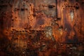 close up of Rusted metal texture background Royalty Free Stock Photo