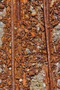 Rusted Tracks Royalty Free Stock Photo