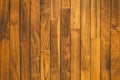 Close up rustic wood table with grain texture in vintage style. Royalty Free Stock Photo