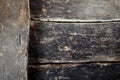 Close up Rustic Wooden Wall with Copy Space Royalty Free Stock Photo