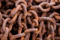 rusty chain background texture Royalty Free Stock Photo