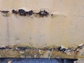 Close up of Rusty iron door Royalty Free Stock Photo