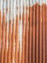 Close up of rusty metallic surface Royalty Free Stock Photo