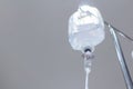 Close up saline solution drip for patient Royalty Free Stock Photo
