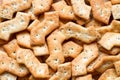 Close-up of salty cracker cookies Royalty Free Stock Photo