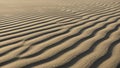 Close-up of Rippled Sand Dunes with Dramatic Shadows and Sunlight Keywords: sand, dunes, desert Royalty Free Stock Photo