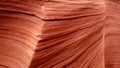 Sandstone texture, Upper Antelope Canyon, Arizona Royalty Free Stock Photo