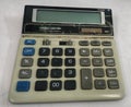 Close up scientific calculator can make easy calculation Royalty Free Stock Photo