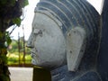 Close up of sculpture Budha