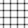 Close-up seamless texture check, cross plaid vector pattern. Sparse fabric tartan textile background in gray and white colors