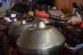 Close up Javanese traditional musical instruments