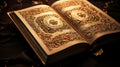 A close-up of a Shemini Atzeret prayer book Royalty Free Stock Photo