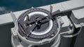 Close up of ship navigation bearing