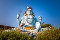 Close up of Shiva God statue at Hindu Koneswaram temple in Trincomalee, Sri Lanka Royalty Free Stock Photo