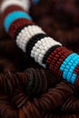 RICH AFRICAN BEADWORK 06 Royalty Free Stock Photo