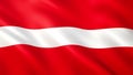 Waving Flag of Austria Royalty Free Stock Photo