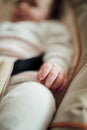 Close up shot of Babies Hand Royalty Free Stock Photo